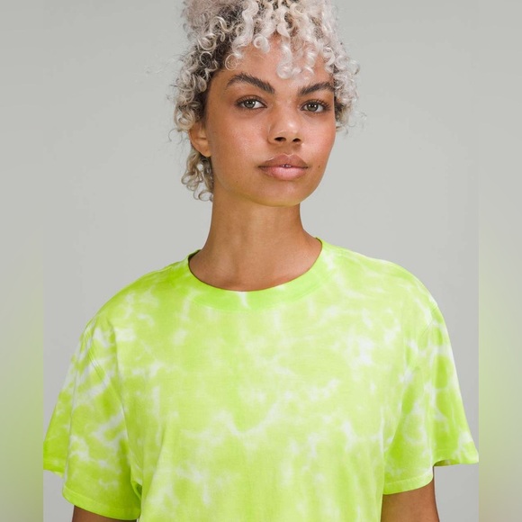 Lululemon All Yours Cotton T-Shirt *Tie Dye size 4 - Picture 3 of 7